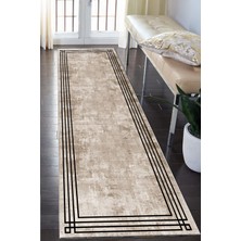 Fera Home Dijital Baskılı Dört Mevsim Yıkanabilir Kaymaz Taban  Salon Halısı (53)