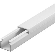 12X12 Yapişkan Bantli Pvc Kablo Kanali - 1 Boy 2 Metre (PAK̇:150 BOY:300 Metre)