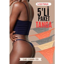 Red İç Giyim Red Love Cloud Askılı Tanga Külot (5'li Paket)