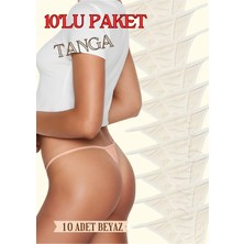 Red İç Giyim Red Love Cloud Ip Askılı Tanga Külot (String) 10'lu Paket