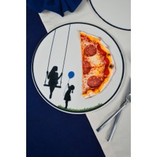 Farika Porselen Beliz 32 cm 2'li Pizza Tabağı Seti