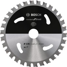 Bosch Pro Steel Daire Testere Bıçağı St St H 136 mm 30 Dış