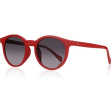 Kinary Yeni Trend Unisex Güneş Gözlüğü Kırmızı Parlak 2026