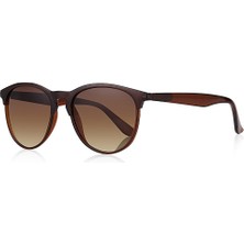 Kinary Unisex Güneş Gözlüğü Kahverengi Parlak 1017