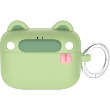 Youxuan Sevimli Hayvan Şekillendirme Silikon Airpods Pro/pro2 Bluetooth Kulaklık Seti Için (Yurt Dışından)