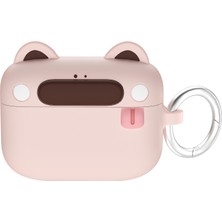 Youxuan Sevimli Hayvan Şekillendirme Silikon Airpods Pro/pro2 Bluetooth Kulaklık Seti Için (Yurt Dışından)