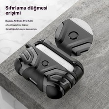 Youxuan Mekanik Karikatür Şekillendirme Airpods 4 Nesil Apple Bluetooth Kulaklık Kılıfı (Yurt Dışından)