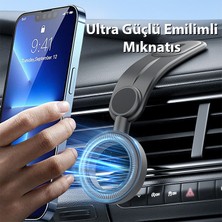 Ally Magsafe Uyumlu Araç Içi Torpido Üstü Manyetik Telefon Tutucu