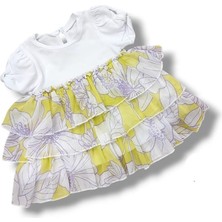 Kız Bebek Çiçekli  Elbise 50554