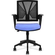 OMS Büro Relax Mavi Ofis Çalışma Koltuğu