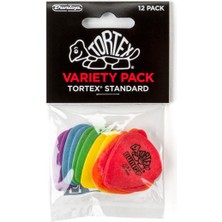 Jim Dunlop Tortex Standard Pick Variety Pack - 12 Pack 12LI Pena