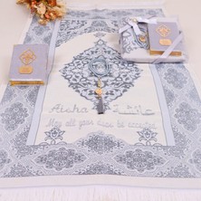 Mutlu İşler Kişiselleştirilmiş Isme Özel Seccade, Kuran, Tesbih, Hediye Seti, Ramazan Hediyelik