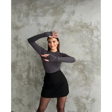 peri tower Premıum Kalite Oysh Kumaş Parmak Geçirmeli Bisiklet Yaka Body