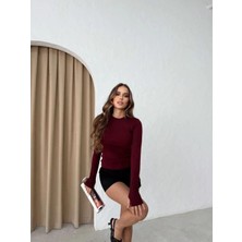 peri tower Premıum Kalite Oysh Kumaş Parmak Geçirmeli Bisiklet Yaka Body