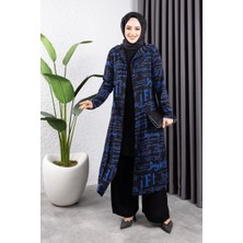 Orchid Style Yazılı 3 Lü Tesettür Takım