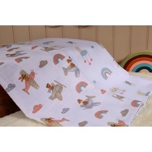 Ikili Bebek Müslin Örtü Set