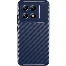 Newface Xiaomi 14T Pro Kılıf Focus Carbon Silikon Kapak