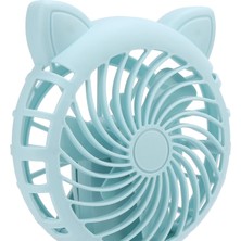 Kedi Kulaklı Taşınabilir Mini Fan Soğutucu