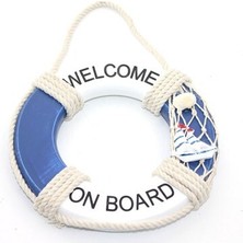 Dervis'İN Ahşap Marin Duvara Asmalı Simit Model 1