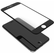 Nano Teknoloji Cam Iphone 8g Siyah Kırılmaz Cam Ekran Koruyucu