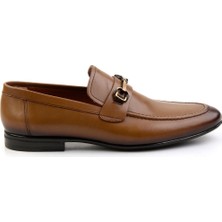 Bambi Ceviz Deri Erkek Casual Ayakkabı E01758239803