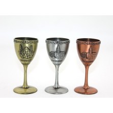 Ozcmax Metal Istanbul Yöresel Kadeh Bardak 1 Adet