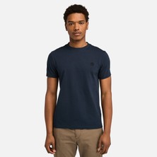 Timberland Dunstan Rıver Short Sleeve Tee Erkek Lacivert Tshirt TB0A2BPRZ021