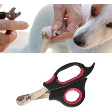 Büyük Irk Köpek Çelik Uçlu Evcil Hayvan Tırnak Makası Pati Bakım Al Ergonomik Kaymaz