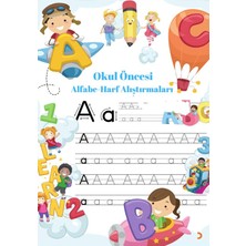 Okul Öncesi Alfabe  /  Harf Alıştırmaları  - Mehmet Eraslan Korol