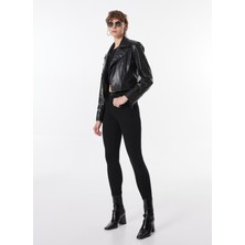 Skinny Fit Siyah Kadın Denim Pantolon Georgıa Super Skınny 7