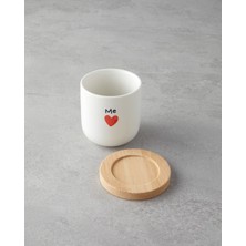 English Home Lovely Stoneware 8 Parça 4 Kişilik Fincan 150 ml Kırmızı
