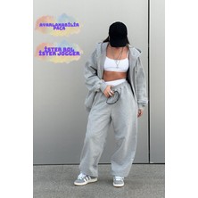 Baggy Tek Eşofman Altı Iki Stil: Paçanı Istediğin Gibi Ayarla, Hem Düz Hem Jogger Kullan
