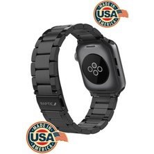 Raptic Watch 10 46MM Uyumlu Metal Kordon Citizen Serisi Siyah