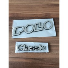 Volkswagen "polo Classic" Bagaj Yazısı 'polo ve Classic' Yazı Takım