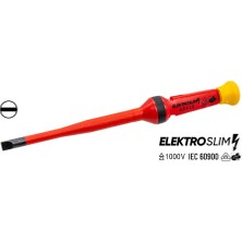 İzeltaş 1000V Elektro Slim Düz Uçlu Tornavida 6.5X100 mm
