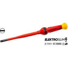 İzeltaş 1000V Elektro Slim Düz Uçlu Tornavida 5.5X100 mm
