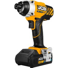 JCB 21-18DD Akülü Matkap & 21-18ID Akülü Darbeli Vidalama Seti - 18 V 4.0 Ah Çift Akülü