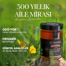 Eğriçayır Polifloralı Organik Çiçek Balı 450 Gr