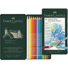Faber Castell Albrecht Dürer Aquarell Boya Kalemi 12 Renk