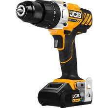 JCB 21-18CD Akülü Darbeli Matkap & 21-18ID Akülü Darbeli Vidalama Seti - 18 V 4.0 Ah Çift Akülü