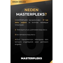 Masterpleks 32'' Gerçek Kırılmaz Tv Ekran Koruyucu