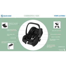 Maxi-Cosi Cabrio Fix I-Size Adac'lı Bebek Oto Koltuğu ve Ana Kucağı 0-13KG Select Grey