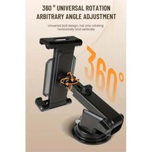 Comse Araç Içi Telefon ve Tablet Tutucu Torpido ve Cam 360° Masa Telefon ve Tablet Standı 14 Inç