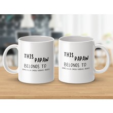 Papaw Kupası Için Papaw Hediyesi, Büyükbaba Doğum Günü Kişiselleştirilmiş Babalar Günü Hediyesi Komi