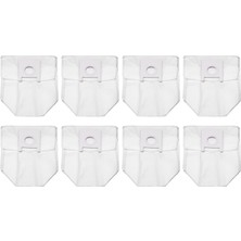 Onyx Lounge Xiaomi Roidmi Robot Süpürme Eve Plus Elektrikli Süpürge Için 8 Paket Toz Torbası Yedeği Yedek Parça Aksesuarı (Yurt Dışından)