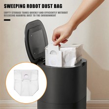 Onyx Lounge Xiaomi Roidmi Robot Süpürme Eve Plus Elektrikli Süpürge Için 8 Paket Toz Torbası Yedeği Yedek Parça Aksesuarı (Yurt Dışından)