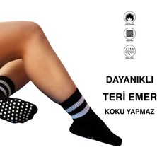 Sweex Kadın Kaydırmaz Tabanlı Pilates, Yoga, Dans ve Fitness Soket KOLEJ Çorap