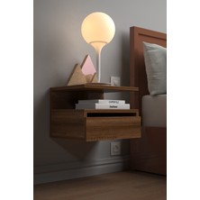 Dekorfim DF12101BR Duvara Monte Baş Ucu Komodin