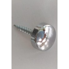 Yasax Mobilya Aksesuarları Vida Kapama 15 mm Krom