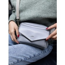 Yedideri Gerçek Deri Küçük Kare Crossbody Çanta